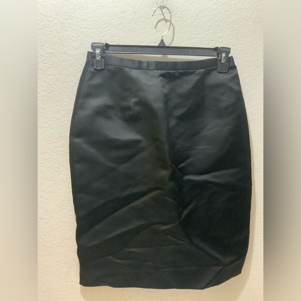 BARBARA TFANK Black Pencil Skirt
